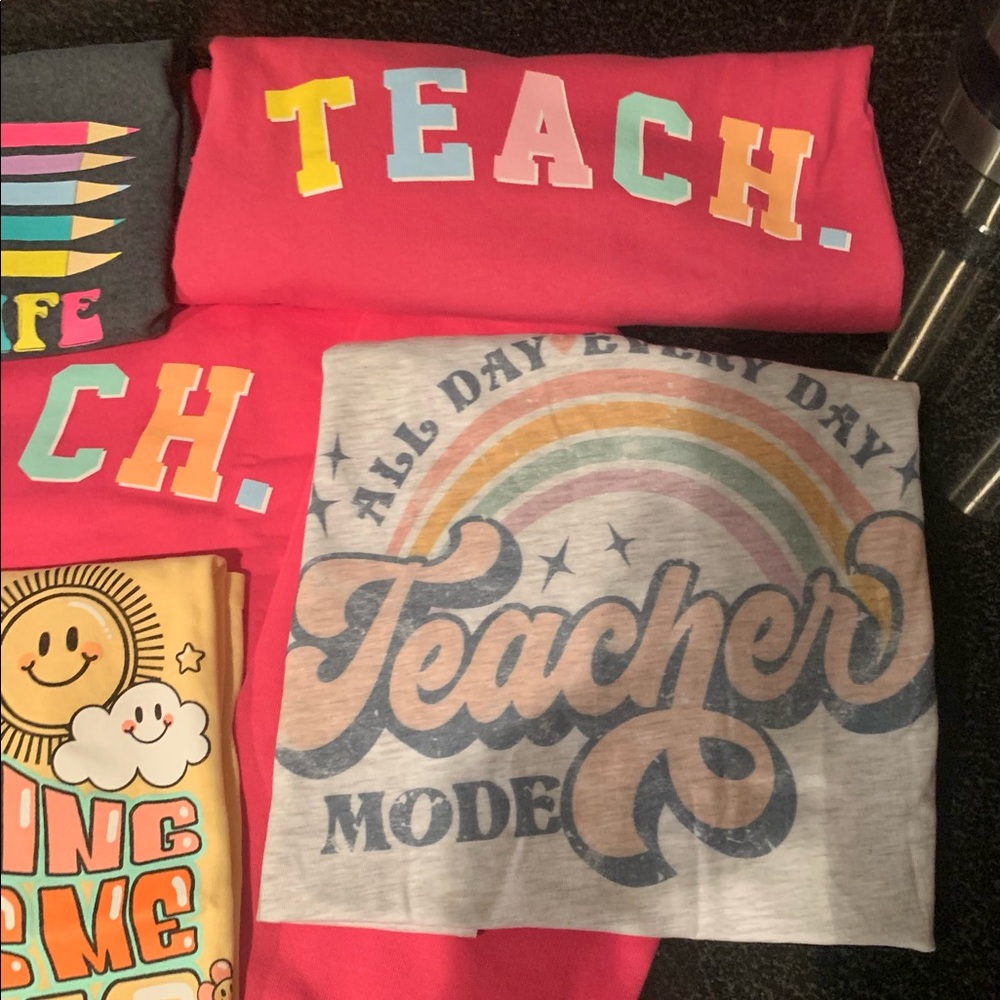 Teacher Tshirts (2 tees bundle) - Picture 6 of 8